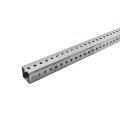 Telspar 2 x2" Sqaure Sign Post with Holes 7' Long 12 Gauge (Pre-Galv Plus G90) (Default)