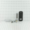 Chain Link DAC Single-Sided Combination Lock & Lever Handle Kit with Steel Box & Black Receiver