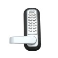 Chain Link DAC Single-Sided Combination Lock & Lever Handle Kit with Steel Box & Black Receiver