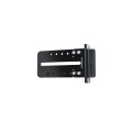 Chain Link DAC Single-Sided Combination Lock & Lever Handle Kit with Steel Box & Black Receiver