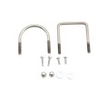 Chain Link DAC Single-Sided Combination Lock & Lever Handle Kit with Steel Box & Black Receiver