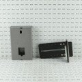 Chain Link DAC Single-Sided Combination Lock & Lever Handle Kit with Steel Box & Black Receiver