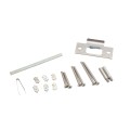 Chain Link DAC Dual-Sided Combination Lock & Lever Handle Kit with Steel Box & Silver Receiver
