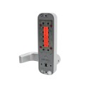 Chain Link DAC Dual-Sided Combination Lock & Lever Handle Kit with Steel Box & Silver Receiver