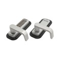 Chain Link DAC Single-Sided Combination Lock & Lever Handle Kit with Steel Box & Silver Receiver