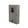 Chain Link DAC Single-Sided Combination Lock & Lever Handle Kit with Steel Box & Silver Receiver