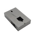 Chain Link DAC Single-Sided Combination Lock & Lever Handle Kit with Steel Box & Silver Receiver
