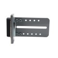 Chain Link DAC Single-Sided Combination Lock & Lever Handle Kit with Steel Box & Silver Receiver