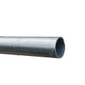 Chain Link 7' Long x 3" [2.875" OD / 2 7/8" OD] SS40 Round Heavy Wall Industrial Fence Pipe Tubing [0.160" Wall] - (Galvanized Steel)