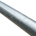 Chain Link 7' Long x 3" [2.875" OD / 2 7/8" OD] SS40 Round Heavy Wall Industrial Fence Pipe Tubing [0.160" Wall] - (Galvanized Steel)