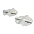 4 Way Connector Bracket Bolt on Bracket for 1 3/8" x 1 3/8" Round Post