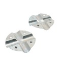 4 Way Connector Bracket Bolt on Bracket for 1 3/8" x 1 3/8" Round Post