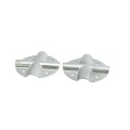 4 Way Connector Bracket Bolt on Bracket for 1 3/8" x 1 3/8" Round Post