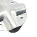 4 Way Connector Bracket Bolt on Bracket for 1 5/8" x 1 5/8" Round Post (Default)