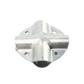 4 Way Connector Bracket Bolt on Bracket for 1 5/8" x 1 5/8" Round Post (Default)