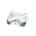4 Way Connector Bracket Bolt on Bracket for 1 5/8" x 1 5/8" Round Post