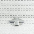 4 Way Connector Bracket Bolt on Bracket for 1 5/8" x 1 5/8" Round Post