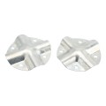 4 Way Connector Bracket Bolt on Bracket for 1 5/8" x 1 5/8" Round Post (Default)