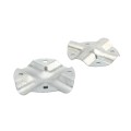 4 Way Connector Bracket Bolt on Bracket for 1 5/8" x 1 5/8" Round Post (Default)