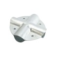 4 Way Connector Bracket Bolt on Bracket for 2" (1 7/8") x 2" (1 7/8") Round Post