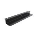 Chain Link DAC 24" Tall Gate Latch Protector for 2" Posts (Black)