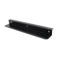 Chain Link DAC 24" Tall Gate Latch Protector for 2" Posts (Black)