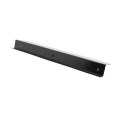 Chain Link DAC 24" Tall Gate Latch Protector for 2" Posts (Black)