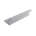 Chain Link DAC 12" Tall Gate Latch Protector for 3" Posts (Silver)