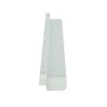 Chain Link DAC 24" Tall Gate Latch Protector for 2" Posts (Silver)