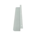 Chain Link DAC 24" Tall Gate Latch Protector for 2" Posts (Silver)