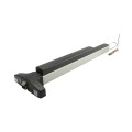 Chain Link DAC Standard Exit Bar Kit with 36" Detex Value Series Bar with Electric Latch Retraction & 12" Tall Silver Plate