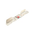 Chain Link DAC Standard Exit Bar Kit with 36" Detex Value Series Bar with Electric Latch Retraction & 12" Tall Silver Plate