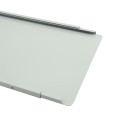 Chain Link DAC Standard Exit Bar Kit with 36" Detex Value Series Bar with Electric Latch Retraction & 12" Tall Silver Plate