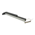 Chain Link DAC Standard Exit Bar Kit with 36" Detex Value Series Bar with Electric Latch Retraction & 12" Tall Silver Plate