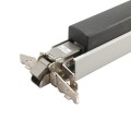 Chain Link DAC Standard Exit Bar Kit with 48" Detex Value Series Bar with Switch & Silver Plate