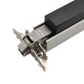 Chain Link DAC Superior Kit with 48" Detex Value Series Exit Bar with Switch & Black Plate