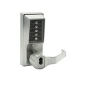 Chain Link DAC Mechanical Combination Lock for Detex Bar with Key and Steel Box (Right-Handed Reversible)