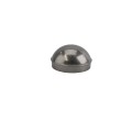 Chain Link Fence 2 1/2" [2 3/8" OD] Round Dome External Fence Post Cap (Die Cast Aluminum)