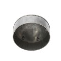 Aluminum 3 1/2" (Fits 3 1/2" OD Actual) External Fitting Post Dome Cap 