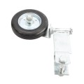 Chain Link Fence 360 Degree Swivel Swing Gate Wheel (6" Solid Rubber Wheel) for 1 5/8" Gate Frame