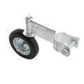 Chain Link Fence 360 Degree Swivel Swing Gate Wheel (6" Solid Rubber Wheel) for 2" (1 7/8") Gate Frame (Other)