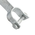 Chain Link Fence 360 Degree Swivel Swing Gate Wheel (6" Solid Rubber Wheel) for 2" (1 7/8") Gate Frame (Other)