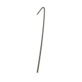 Chain Link 9 1/2" Long for 3" [2 7/8" OD] Posts x 8 Gauge (9 Gauge Core) Hook Black Fence Ties [100 Pack] - (Vinyl Coated)