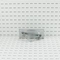 Rackable Chain Link 1 5/8" [1 5/8" OD] x 6" Adjustable Wooden Fence to Post Line Adapter (Galvanized Pressed Steel) (Adapter)