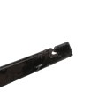 Chain Link 2" [1 7/8" OD] x 1 5/8" Black 6-Strand Barb Wire Arm - V-Barb Arm (Pressed Steel)