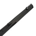 Chain Link 3" [2 7/8" OD] x 1 5/8" Black 6-Strand Barb Wire Arm - V Barb Arm (Pressed Steel) (Arm)