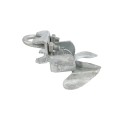 1 3/8" x 2 1/2" Chain Link Fence Butterfly Gate Latch - Two Way Galvanized Steel Fence Gate Latch