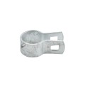 Chain Link 1 3/8" Heavy Brace Band - Rail End Band (Galvanized Steel)