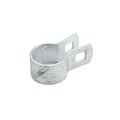 Chain Link 1 3/8" Heavy Brace Band - Rail End Band (Galvanized Steel)