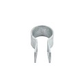 Chain Link 1 3/8" Heavy Brace Band - Rail End Band (Galvanized Steel)